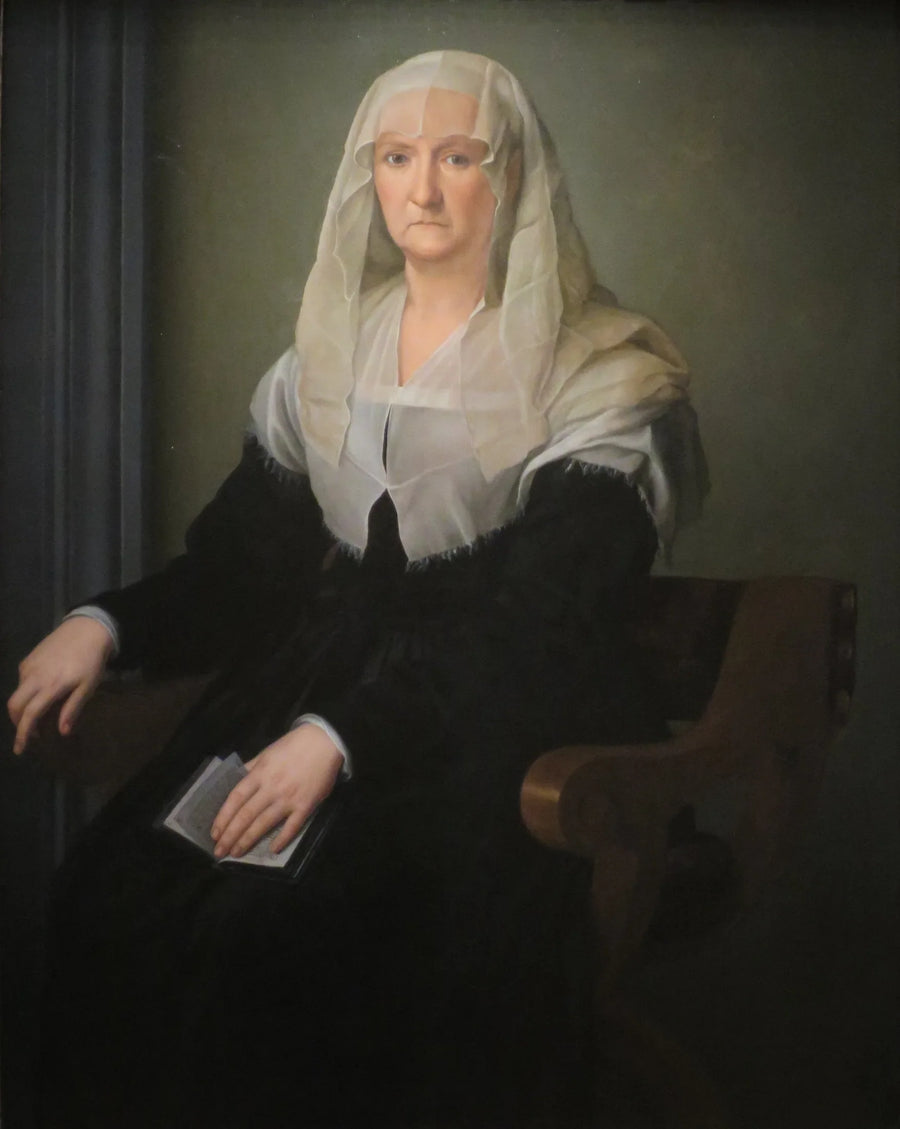 Portret van een oude dame - Bronzino