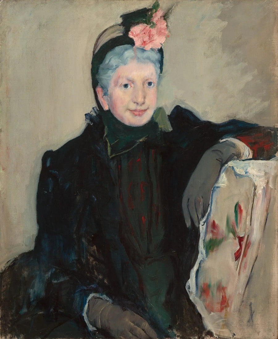 Portret van een oude dame - Mary Cassatt