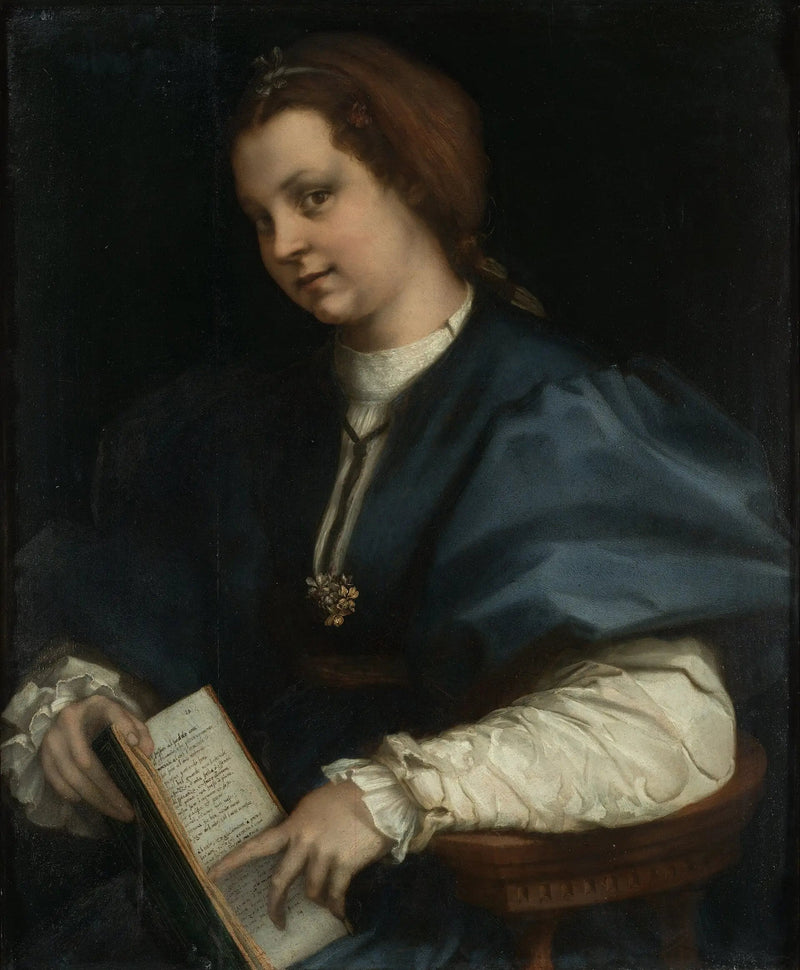 Portret van een dame - Andrea del Sarto