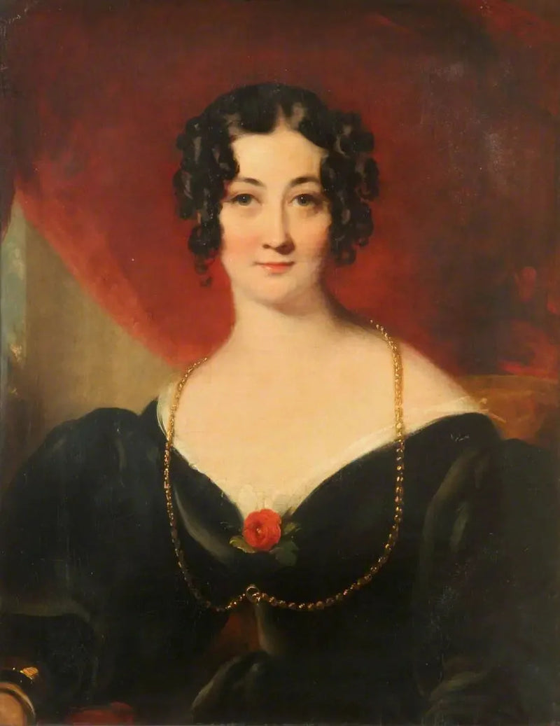 Portret van een dame (genoemd 