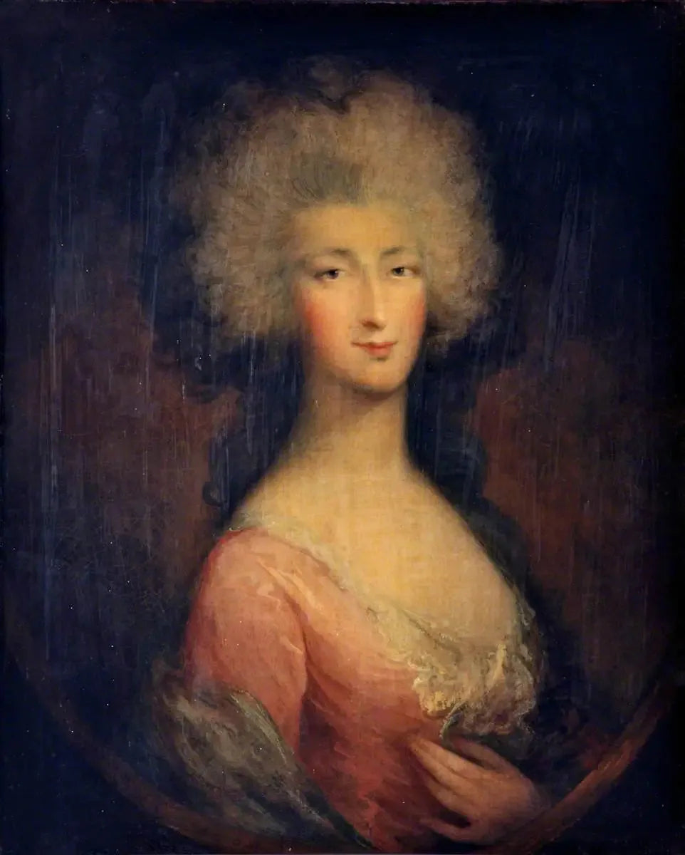 Portrait d'une dame (appelée « Mme Elliott, vers 1758–1823 ») - Thomas Gainsborough image 1 reproduction réalisée par Alpha Reproduction