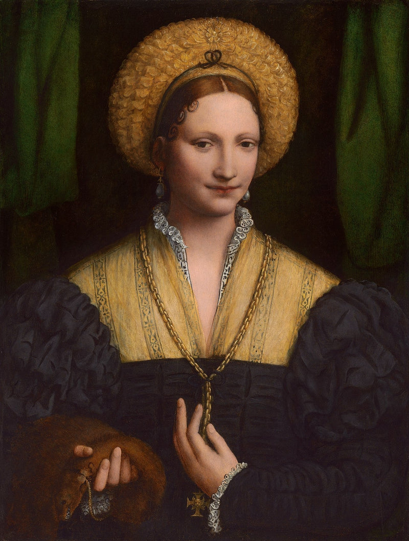 Portret van een dame - Bernardino Luini