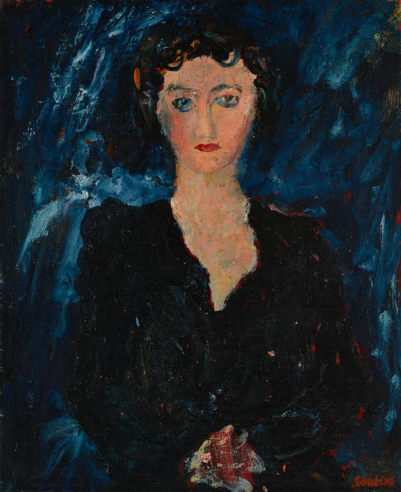 Portret van een dame - Chaim Soutine