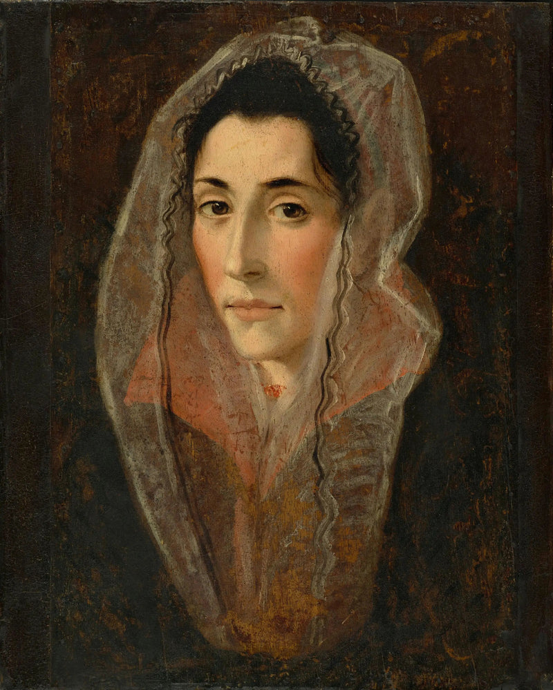 Portret van een dame - El Greco