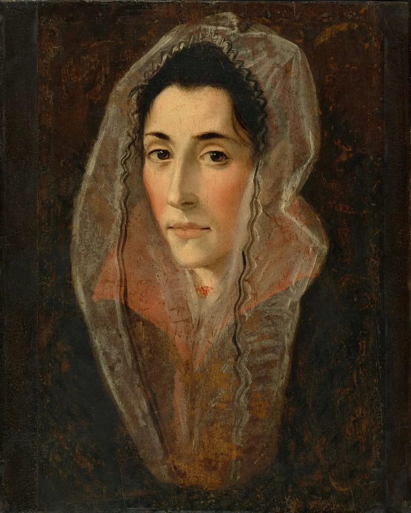 Portret van een dame - El Greco