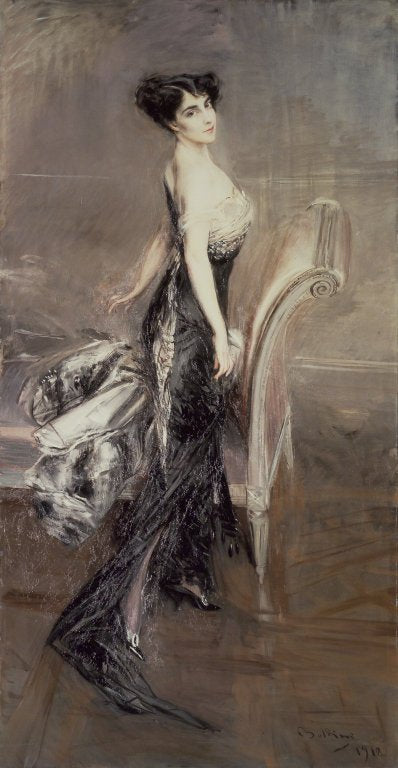 Portret van een dame - Giovanni Boldini