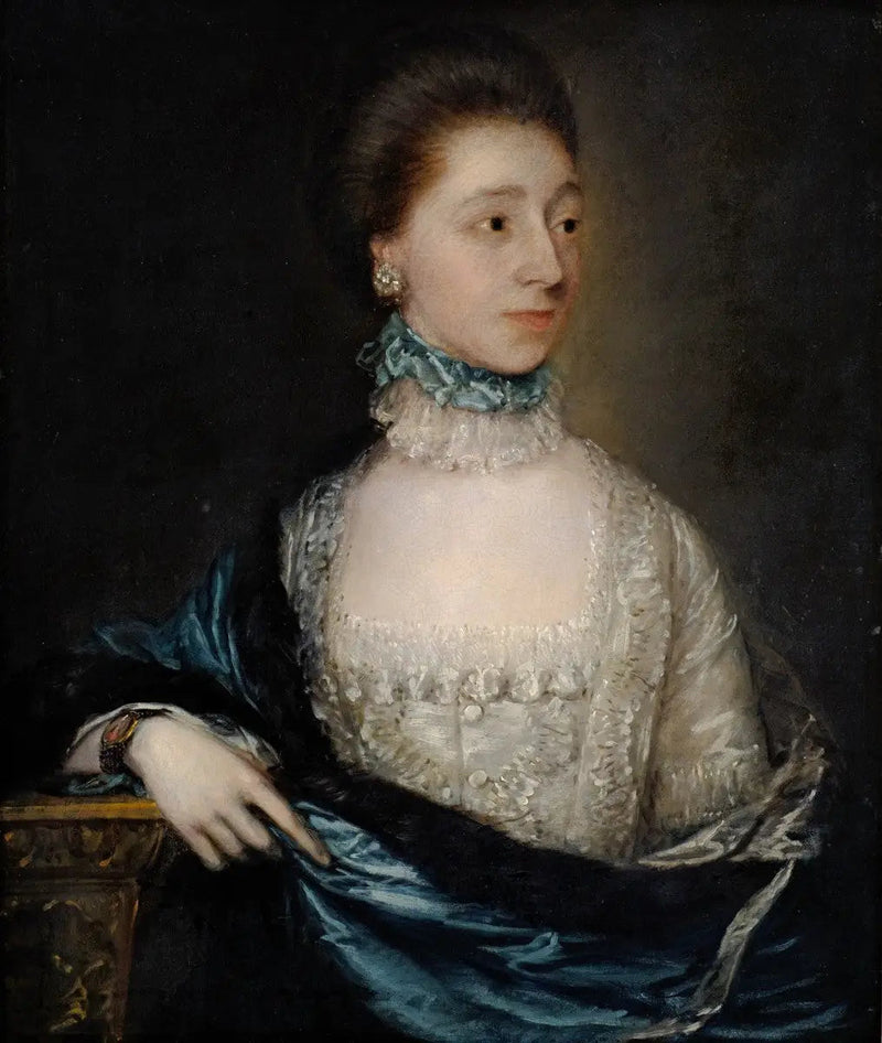 Portret van een onbekende dame met een blauwe jas - Thomas Gainsborough

Source:
Portrait d'une dame inconnue au manteau bleu - Thomas Gainsborough