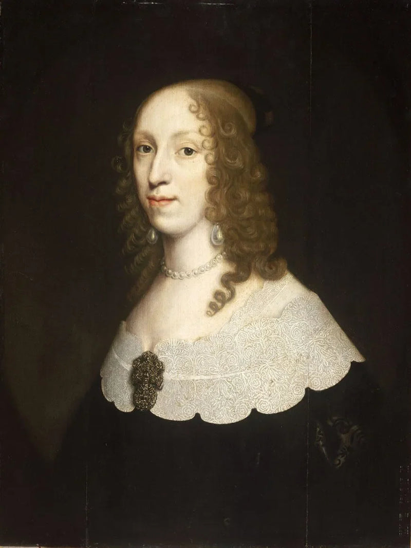 Portret van een onbekende dame - Gerrit van Honthorst