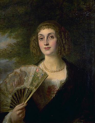 Portrait d'une dame, la marquise - William Powell Frith