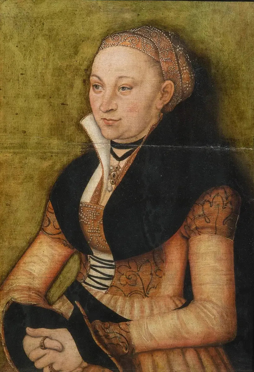 Portret van een dame - Lucas Cranach de Oudere