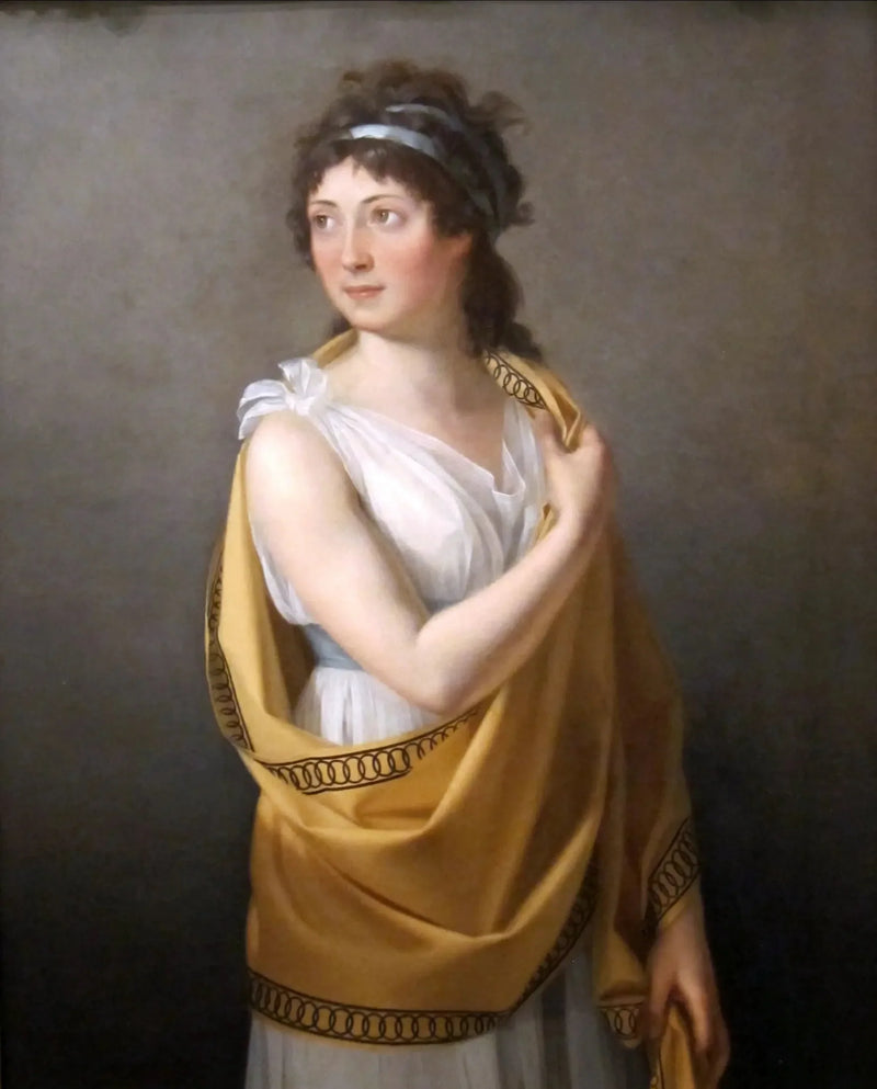 Portret van een dame - Marie-Guillemine Benoist