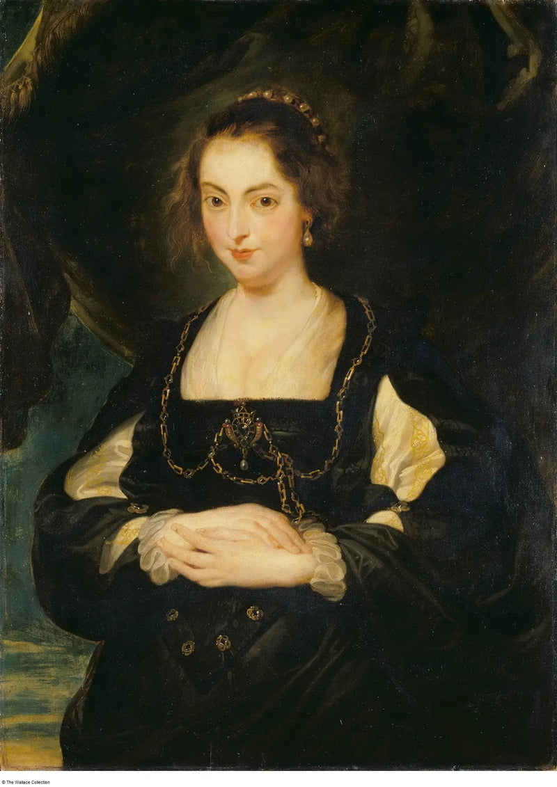 Portret van een dame - Peter Paul Rubens