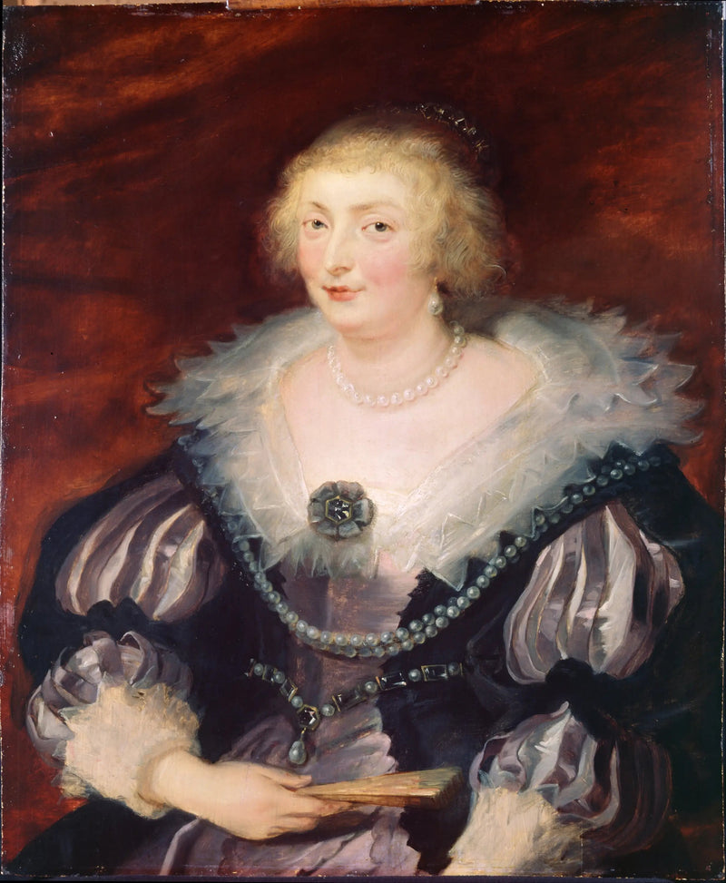 Portret van een dame - Peter Paul Rubens
