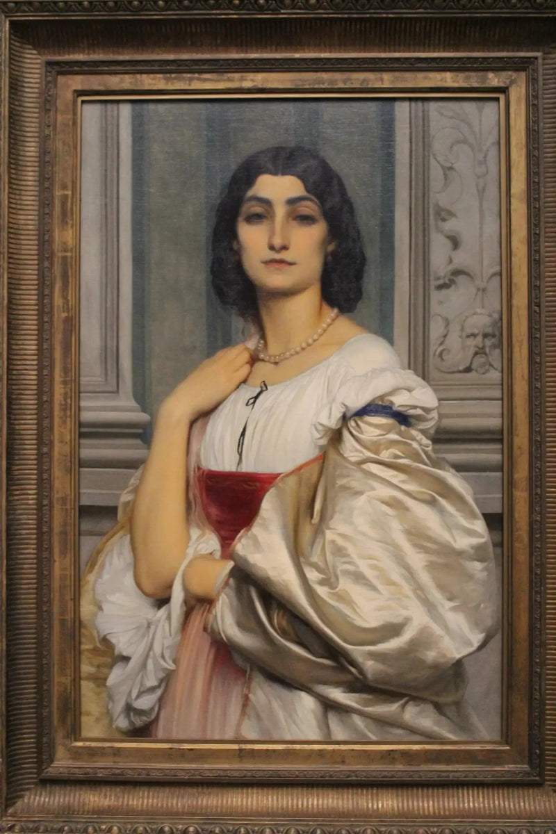 Portret van een Romeinse dame (La Nanna) - Frederic Leighton

Source:
Portrait d'une dame romaine (La Nanna) - Frederic Leighton