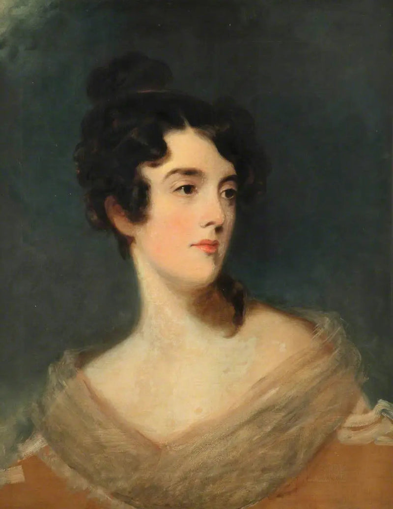 Portret van een dame (vermoedelijk Eleanor, gravin van Harborough, 1772–1809) - Thomas Lawrence