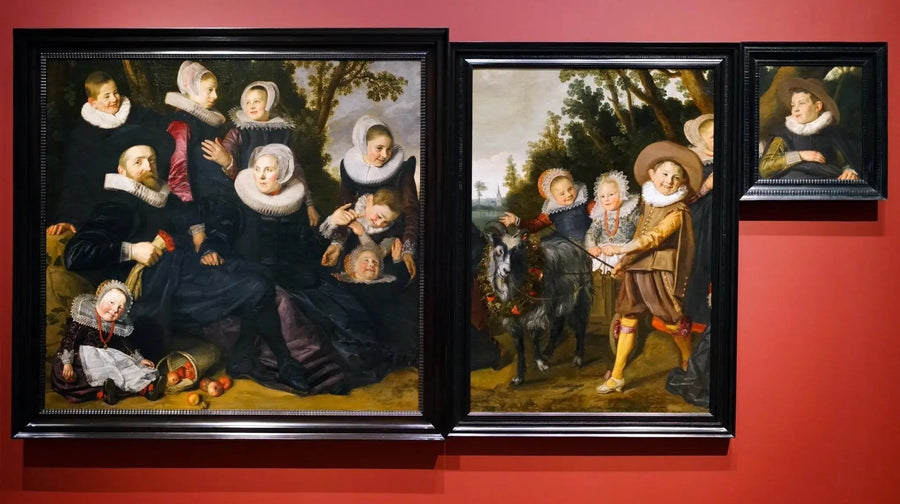 Portret van een familie in een landschap - drie tijdelijke samengevoegde fragmenten - Frans Hals

Source:
Portrait d'une famille dans un paysage - trois fragments réunis temporaires - Frans Hals