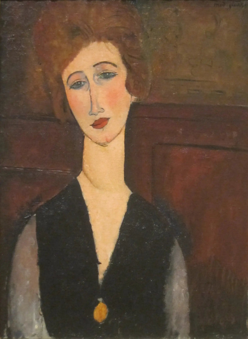 Portret van een vrouw - Amedeo Modigliani