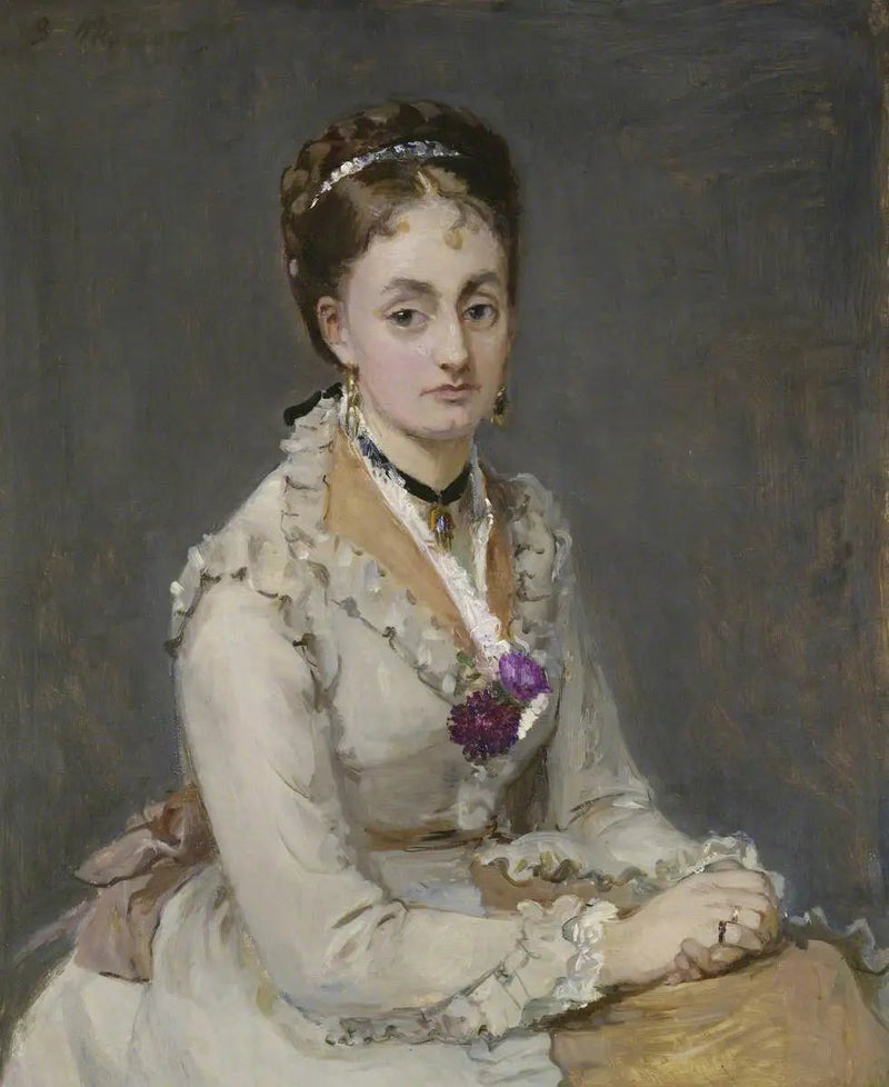 Portret van een vrouw - Berthe Morisot