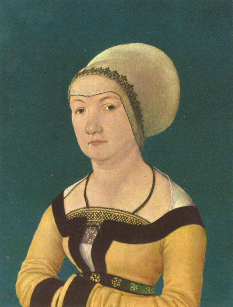 Portret van een vrouw van 34 jaar - Hans Holbein de Oudere