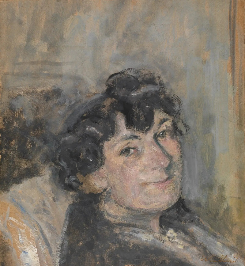 Portret van een vrouw - Édouard Vuillard