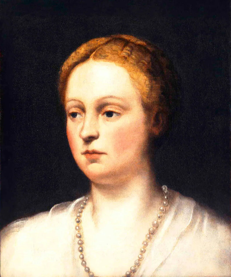 Portret van een vrouw - Jacopo Tintoretto