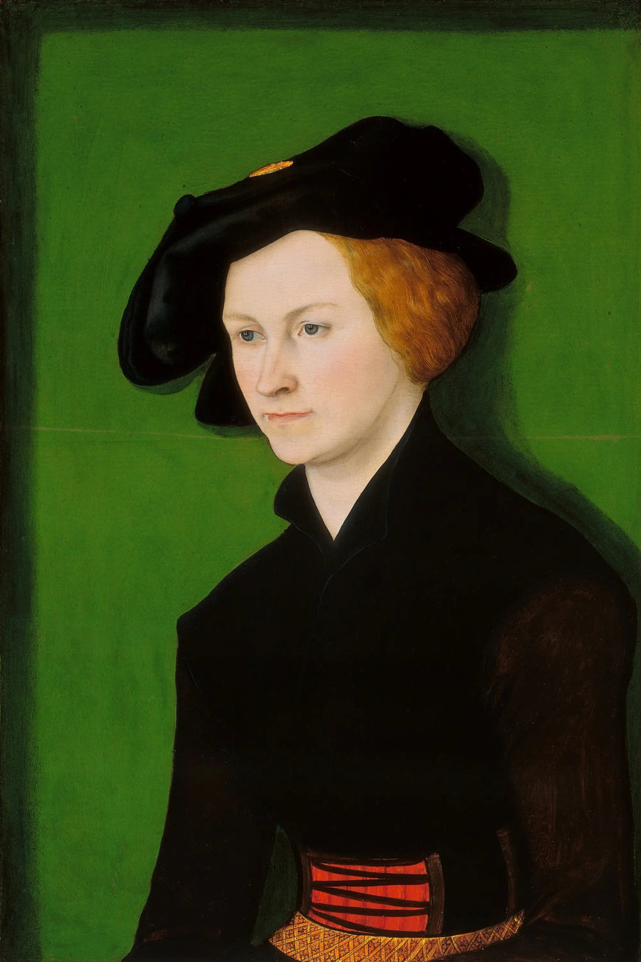 Portret van een vrouw - Lucas Cranach de Oudere