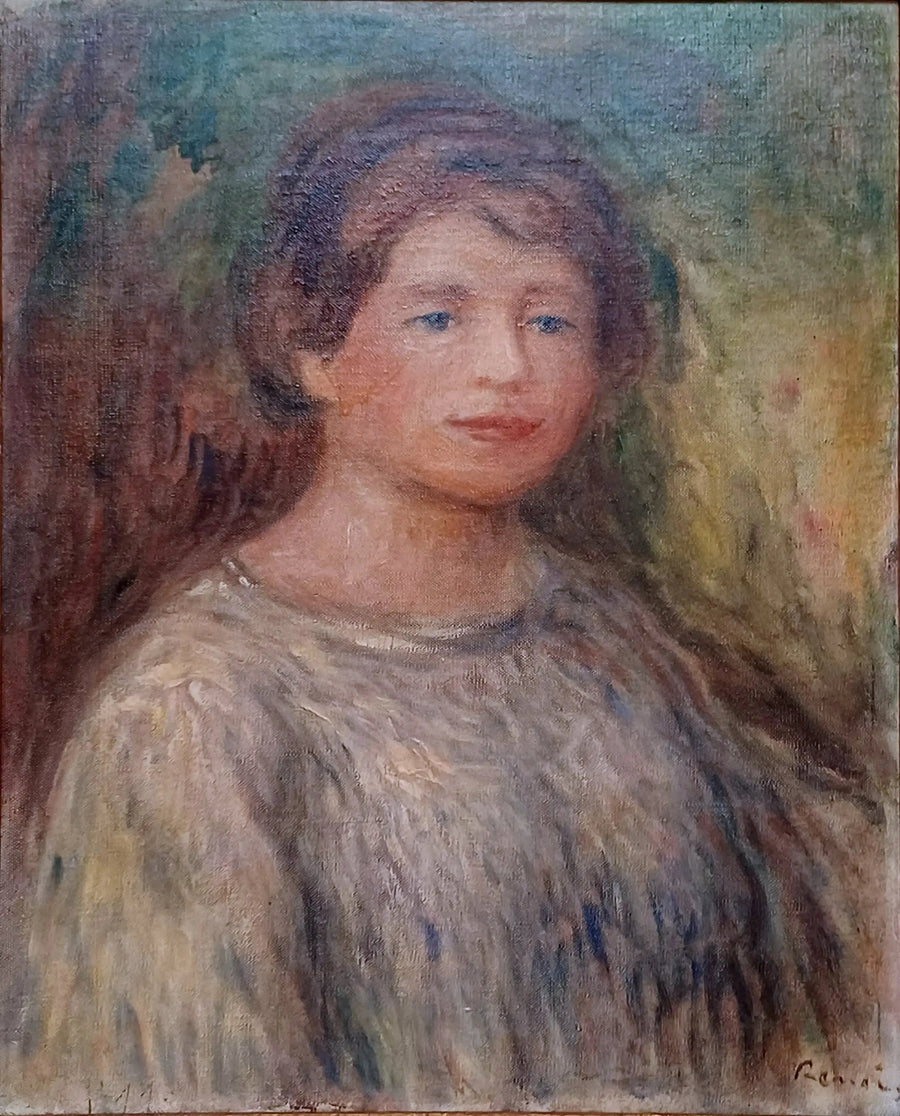 Portret van een vrouw - Pierre-Auguste Renoir