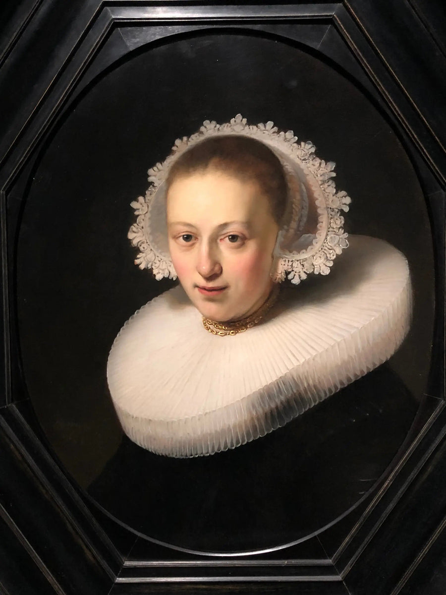Portret van een vrouw - Rembrandt