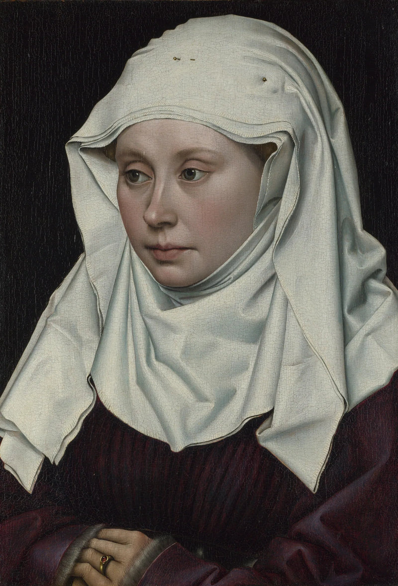 Portret van een vrouw - Robert Campin
