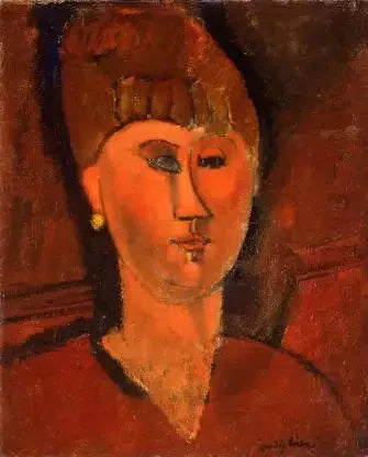 Portret van een Russische vrouw - Amedeo Modigliani