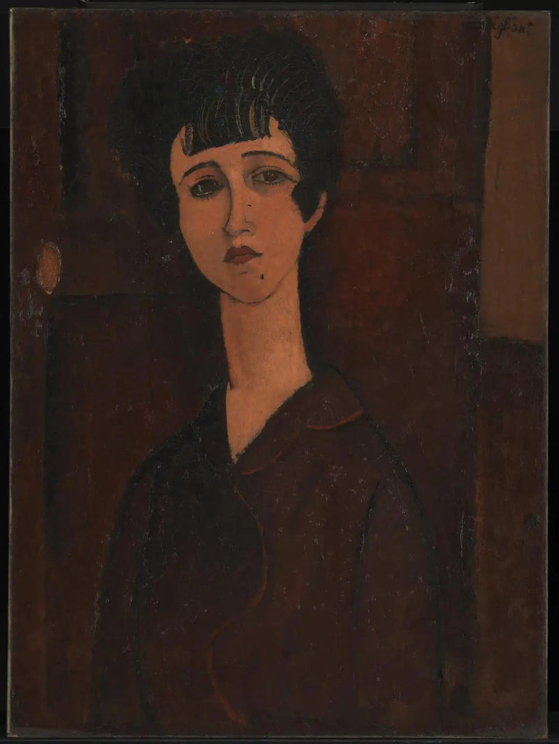 Portret van een meisje - Amedeo Modigliani