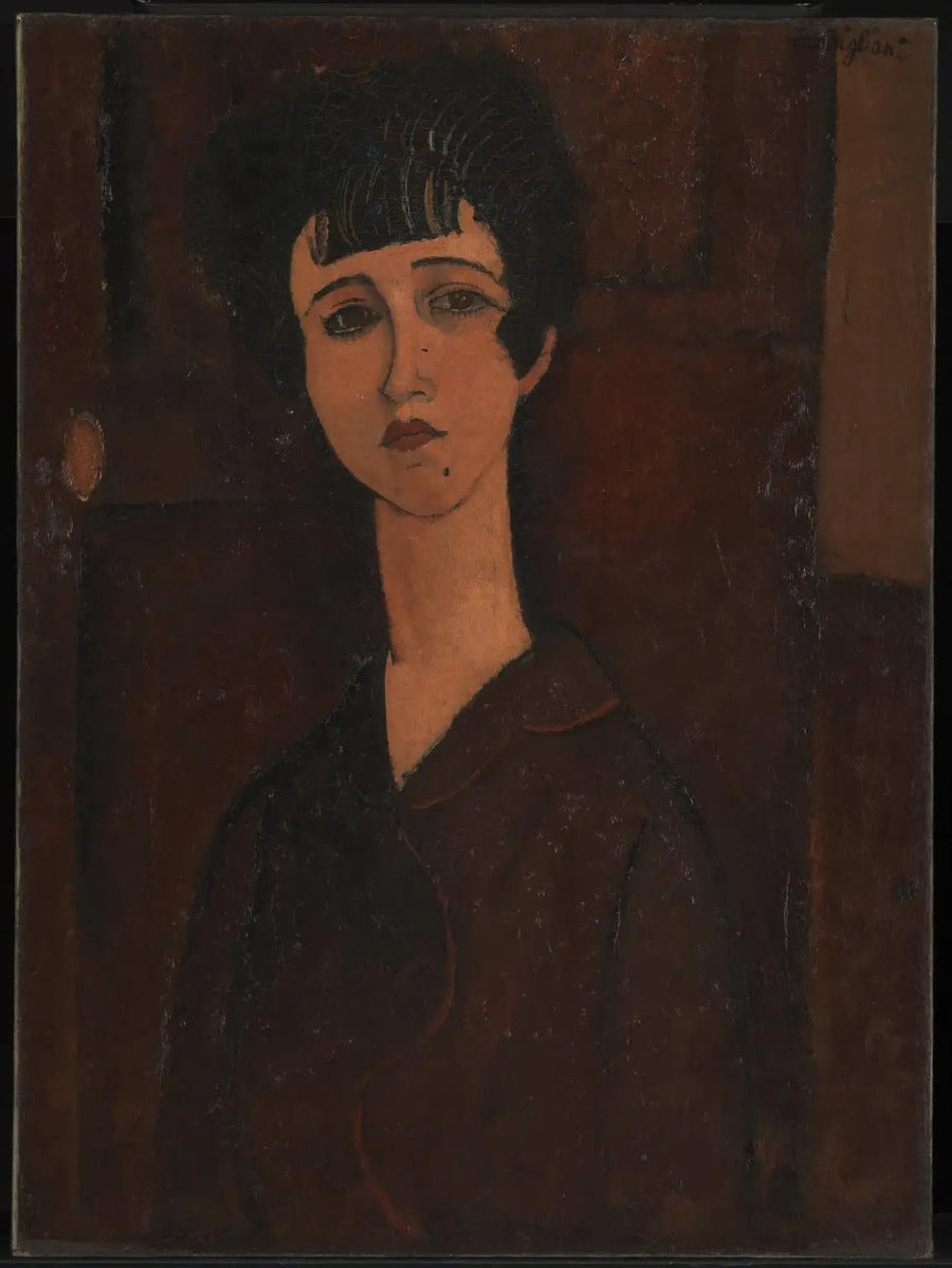 Portret van een meisje - Amedeo Modigliani