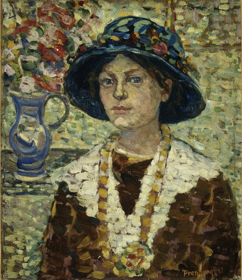 Portret van een meisje met bloemen - Maurice Prendergast

Source:
Portrait d'une fille avec des fleurs - Maurice Prendergast