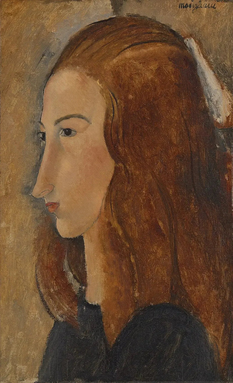 Portret van een jonge vrouw - Amedeo Modigliani