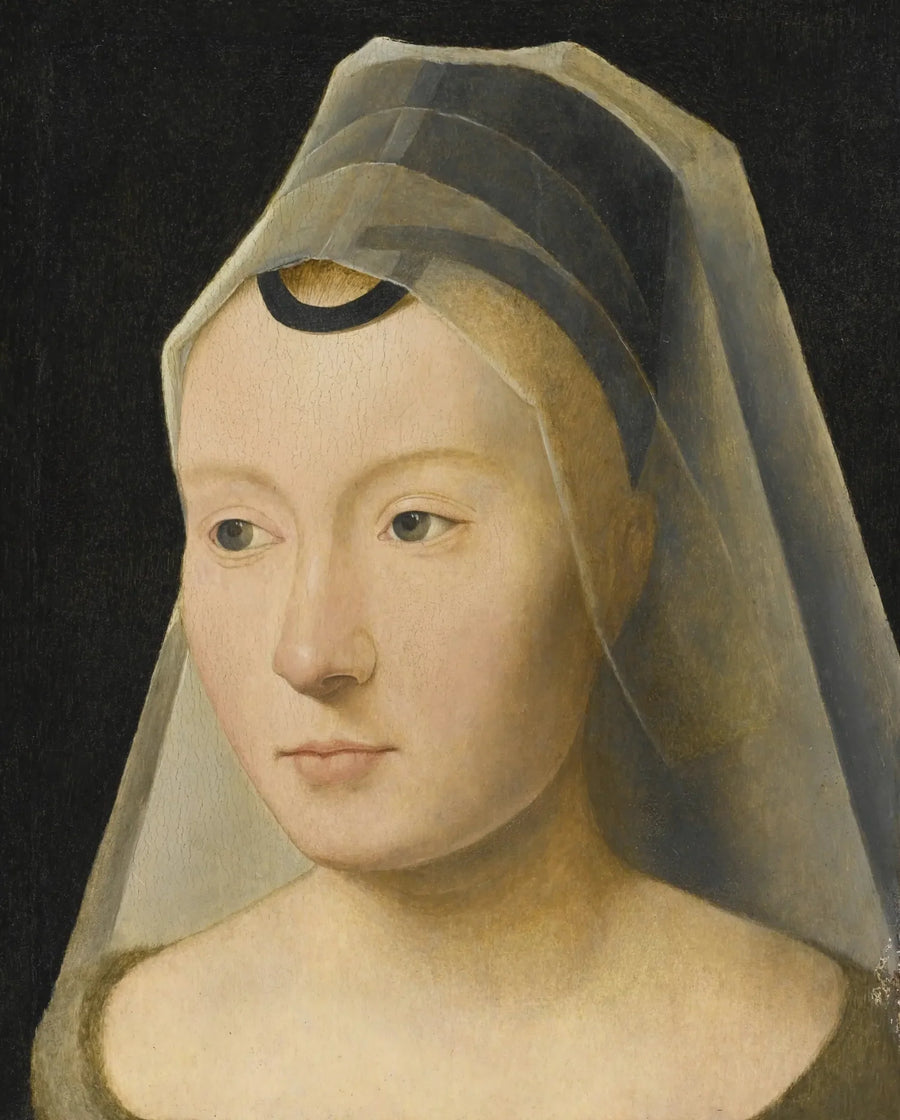Portret van een jonge vrouw - Hans Memling