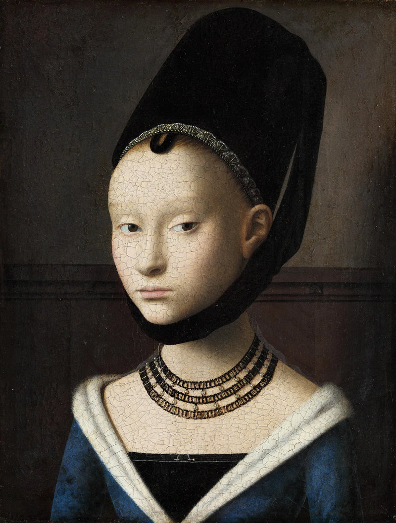 Portret van een jonge vrouw - Petrus Christus