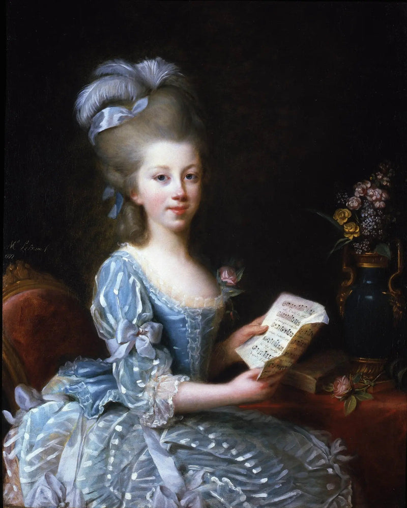 Portret van een jonge musicus - Élisabeth Vigée Le Brun

Source:
Portrait d'une jeune musicienne - Élisabeth Vigée Le Brun