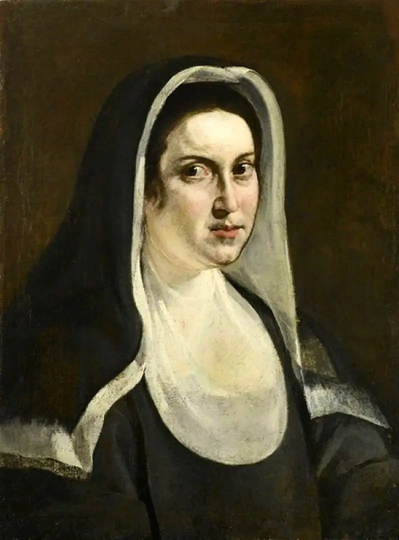 Portret van een non - Artemisia Gentileschi