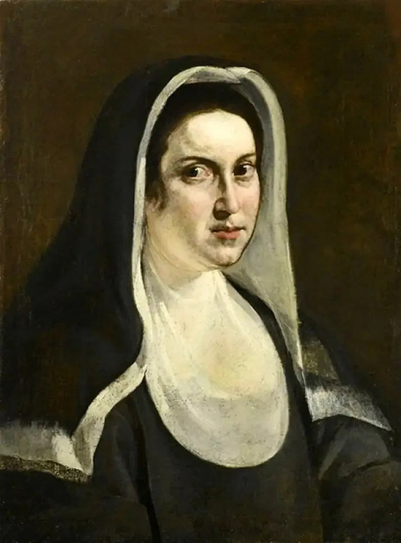 Portret van een non - Artemisia Gentileschi