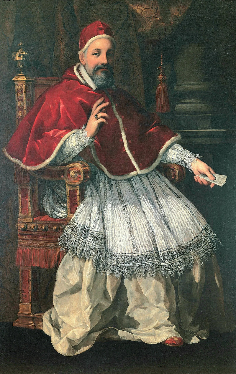 Portret van Urbain VIII - Pietro da Cortona