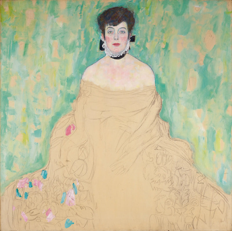Portret van Amalie Zuckerkandl - Gustav Klimt
