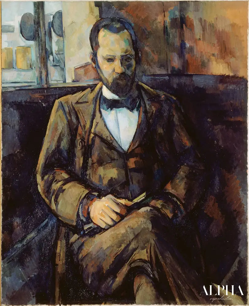 Portrait d'Ambroise Vollard - Paul Cézanne - Reproductions de tableaux et peintures haut de gamme