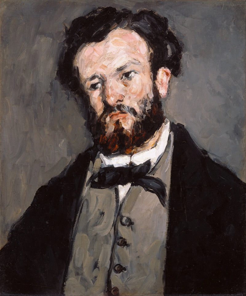Portret van Anthony Valabrègue - Paul Cézanne