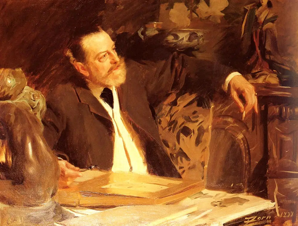 Portrait d’Antonin Proust - Anders Zorn - Alpha Reproduction