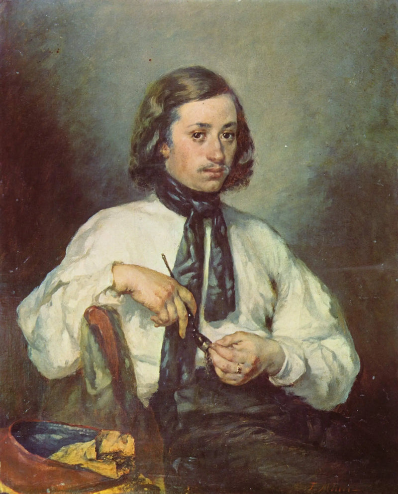 Portret van Armand Ono - Jean-François Millet