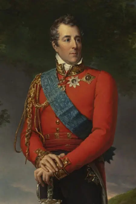 Portret van Arthur Wellesley Wellington (1769-1852) - François Gérard

Source:
Portrait d'Arthur Wellesley Wellington (1769-1852) - François Gérard