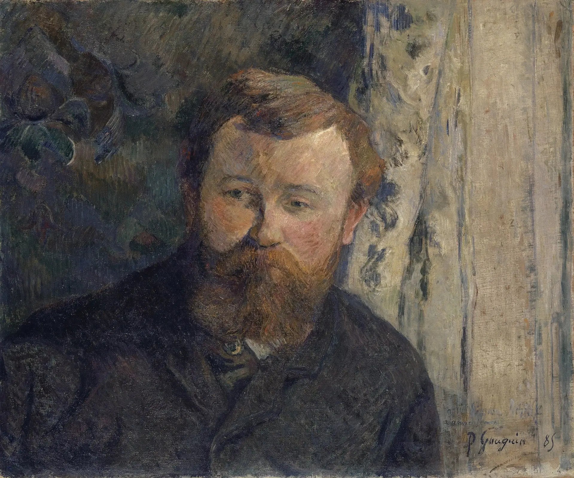 Reproduction du tableau « Portrait de Achille Granchi-Taylor - Paul Gauguin » par Alpha Reproduction en peinture à l’huile