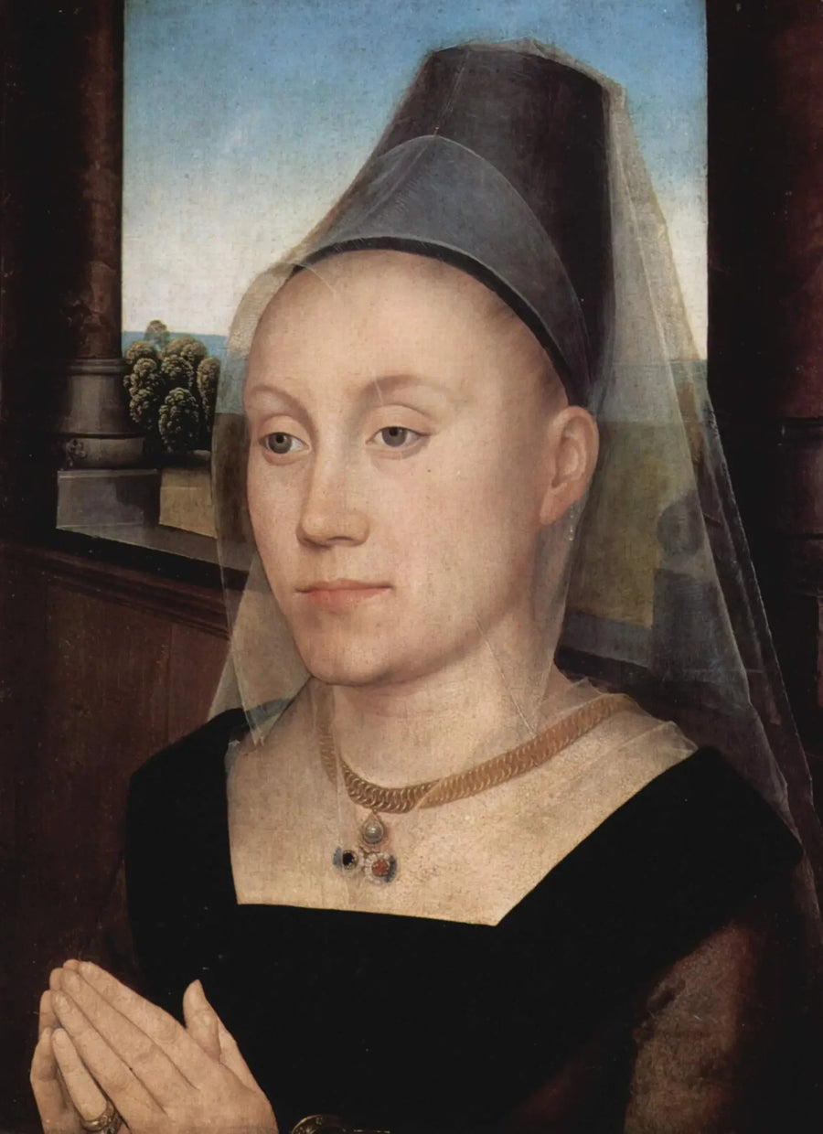 Portret van Barbara van Vlaendenbergh - Hans Memling