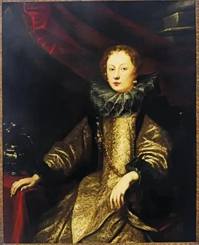 Portret van Battina Balbi, echtgenote van Marcello Durazzo (1593-1632) - Antoine van Dyck

Source:
Portrait de Battina Balbi, épouse de Marcello Durazzo (1593-1632) - Antoine van Dyck
