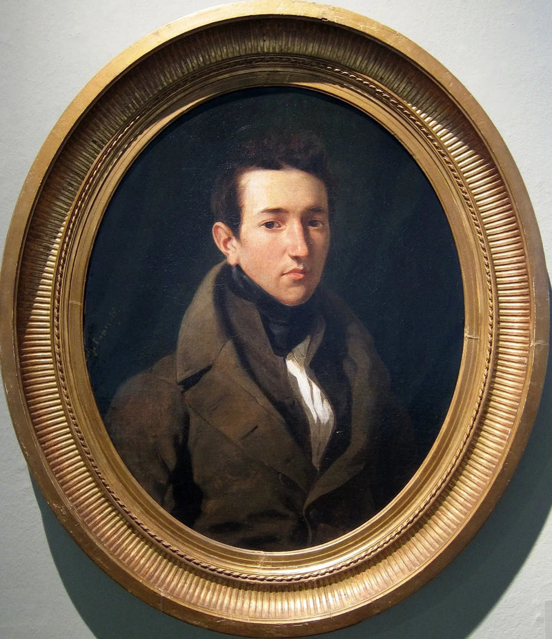 Portret van Bellinger - Eugène Delacroix